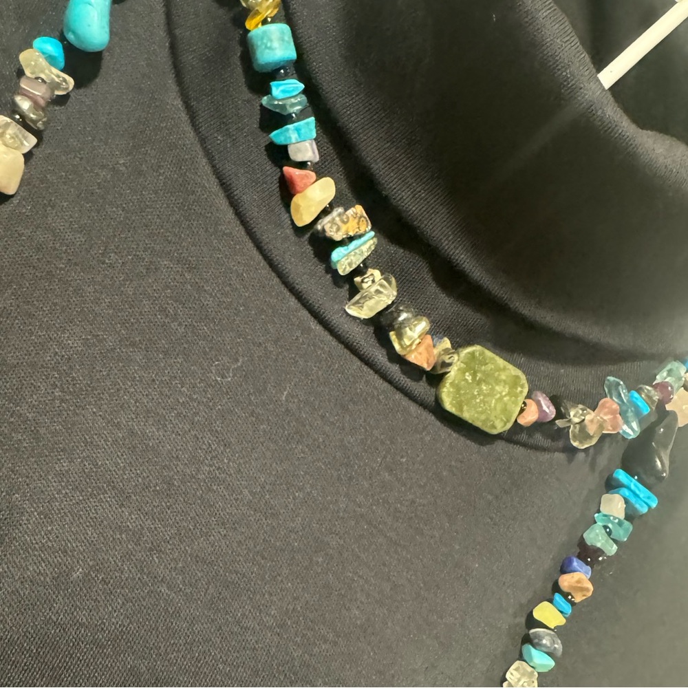 Handmade Natural Gemstone Necklace - Picture 2 of 4
